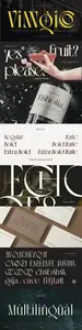 Vingico Display Font Family