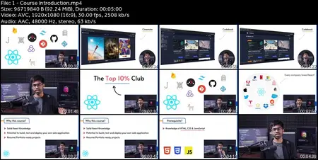 React JS Masterclass: Zero To Job Ready With 10 Projects