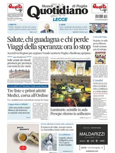 Quotidiano di Puglia Lecce - 27 Novembre 2024