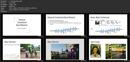 Deep Learning: Advanced Computer Vision (Gans, Ssd, +More!)
