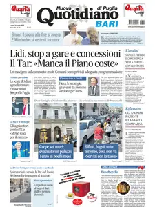 Quotidiano di Puglia Bari - 14 Luglio 2025