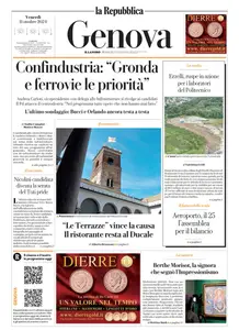 la Repubblica Genova - 11 Ottobre 2024