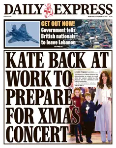 Daily Express (Irish) - 25 September 2024