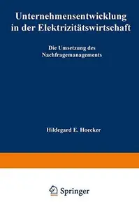 Unternehmensentwicklung in der Elektrizitätswirtschaft: Die Umsetzung des Nachfragemanagements