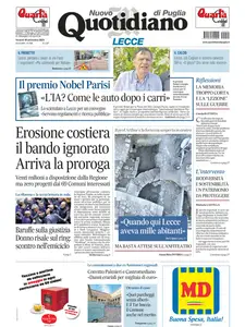 Quotidiano di Puglia Lecce - 19 Settembre 2025