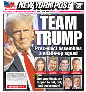 New York Post - November 13, 2024