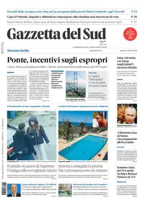 Gazzetta del Sud Messina - 8 Agosto 2025