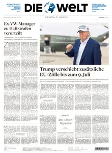 Die Welt - 27 Mai 2025
