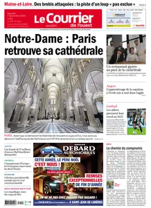 Le Courrier de l'Ouest Angers - 7 Décembre 2024