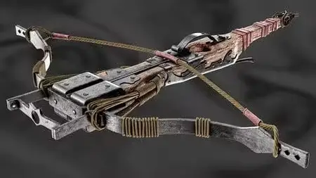 Advanced Medieval Crossbow Modeling And Texturing Tutorial