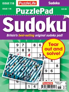 PuzzleLife PuzzlePad Sudoku - July 2025