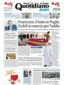 Quotidiano di Puglia Bari - 23 Aprile 2025