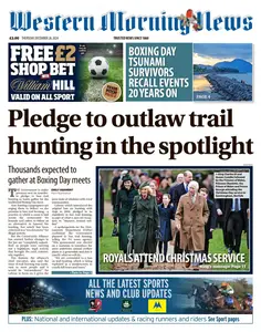 Western Morning News Devon - 26 December 2024