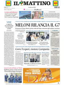 Il Mattino Napoli - 15 Giugno 2024