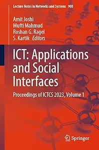 ICT: Applications and Social Interfaces: Proceedings of ICTCS 2023, Volume 1
