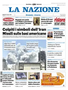 La Nazione Grosseto Livorno - 24 Giugno 2025