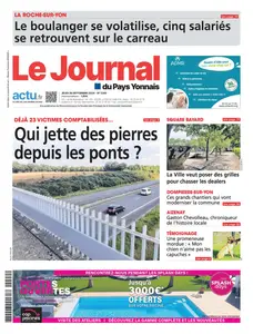 Le Journal du Pays Yonnais - 26 Septembre 2024