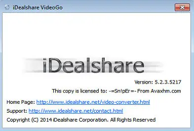 iDealshare VideoGo 5.2.3.5217 Multilingual