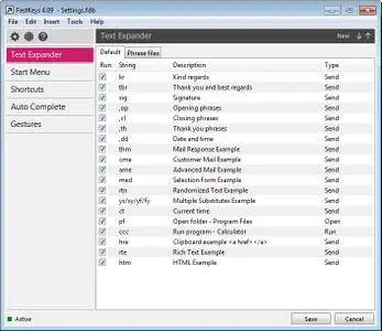 FastKeys 4.11 Multilingual