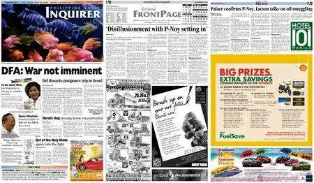 Philippine Daily Inquirer – April 07, 2013