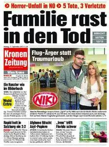 Kronen Zeitung - 11. September 2017