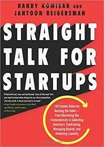 Straight Talk for Startups