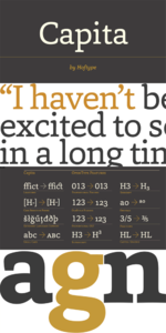 Capita Font Family