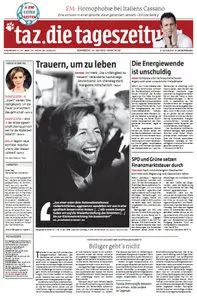 Tageszeitung TAZ vom 14 Juni 2012