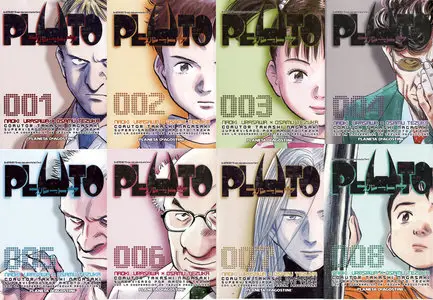 Naoki Urasawa y Osamu Tezuka - Pluto Tomos del 1 al 8