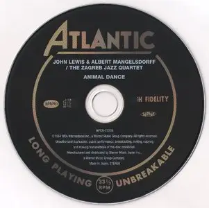 John Lewis & Albert Mangelsdorff / The Zagreb Jazz Quartet - Animal Dance (1962) {2013 Japan Jazz Best Collection 1000 Series}