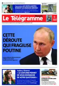 Le Télégramme Quimperlé – 18 septembre 2022