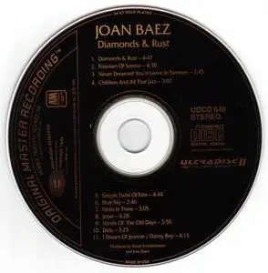 Joan Baez - Diamonds & Rust (1975) [MFSL UDCD 646] Repost