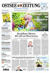 Ostsee Zeitung Stralsund - 14. September 2018