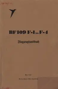 Bf 109 F1-F4 Flugzeughandbuch