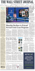 The Wall Street Journal – 20 November 2020