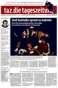 Tageszeitung TAZ vom 17 Februar 2014