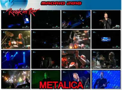 Metalica Live Rock in Rio Madrid (15 June 2010) 