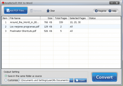 AnyBizSoft PDF to Word Converter 3.0.0.1 Portable