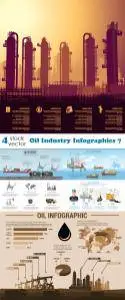 Vectors - Oil Industry Infographics 7