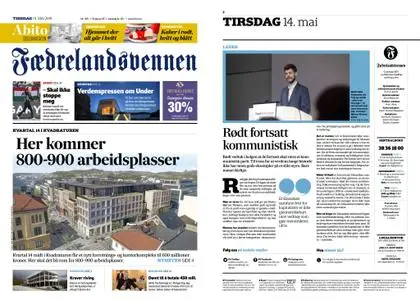 Fædrelandsvennen – 14. mai 2019