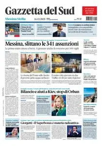 Gazzetta del Sud Messina - 16 Dicembre 2023