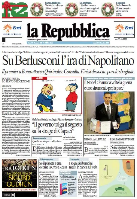 La Repubblica (11-12-09)