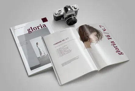 CreativeMarket - Gloria Brochure Catalogs