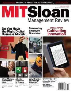 MIT Sloan Management Review Magazine Spring 2013