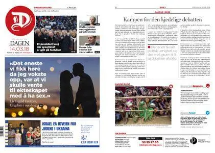 Dagen Norge – 14. mars 2018