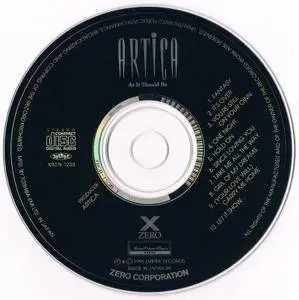 Artica - As It Should Be (1995) [Zero Corporation XRCN-1230, Japan]