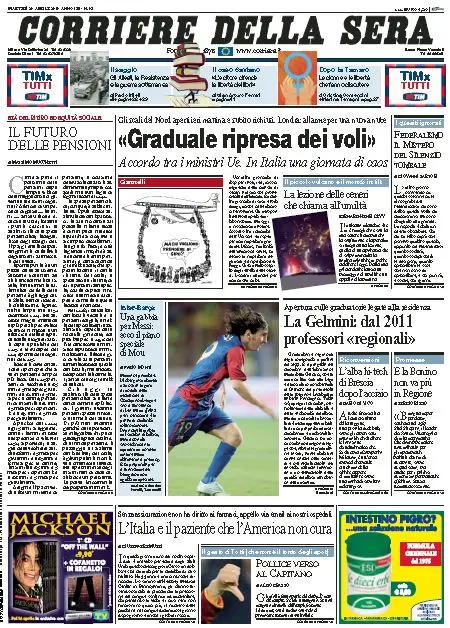 Il Corriere della Sera (20-04-10)