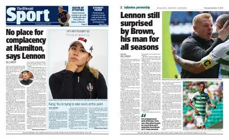The Herald Sport (Scotland) – September 12, 2019
