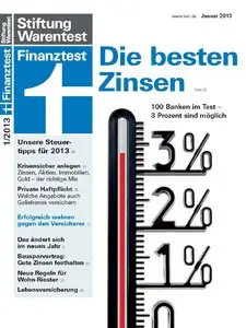 Finanztest Januar 01/2013