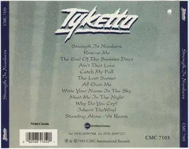 Tyketto - Strength In Numbers (1994)